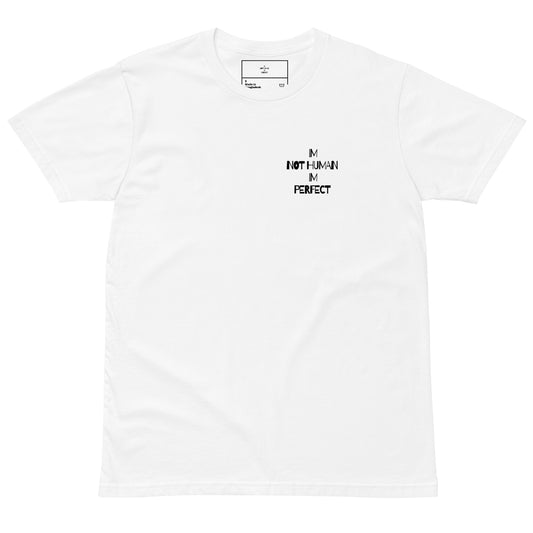 The White Logo Tee